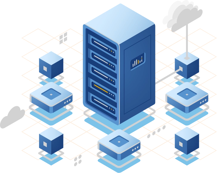 VPS infrastructure illustration